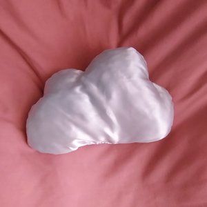 Cloud Shaped Kawaii Pillow Size Small Sky Blue to white